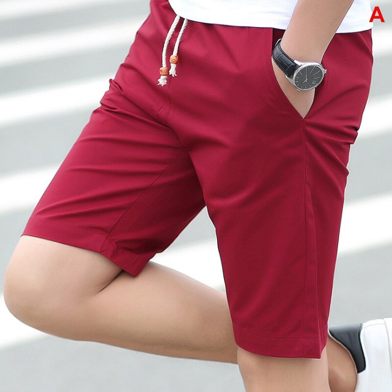 2023 Summer Men's shorts Casual Loose Cropped Trousers Sports Shorts Loose Knit Straight Casual Pants Cotton Short Pants New 4XL