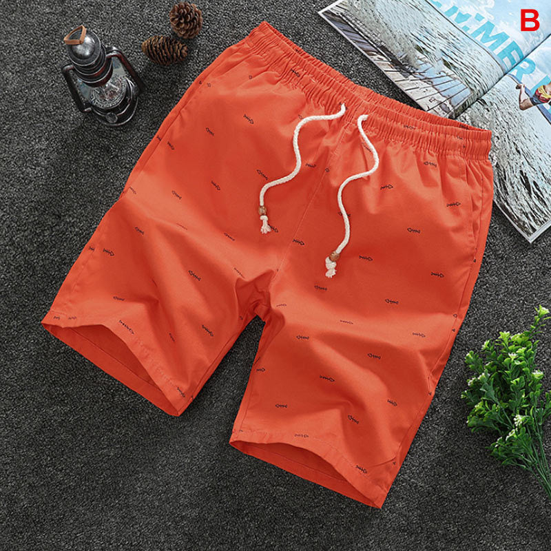 2023 Summer Men's shorts Casual Loose Cropped Trousers Sports Shorts Loose Knit Straight Casual Pants Cotton Short Pants New 4XL