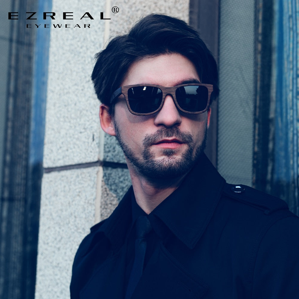 Natural Polarized Wooden Sunglasses Men Bamboo Sun Glasses Women Brand Designer Original Wood Glasses With Wooden Box