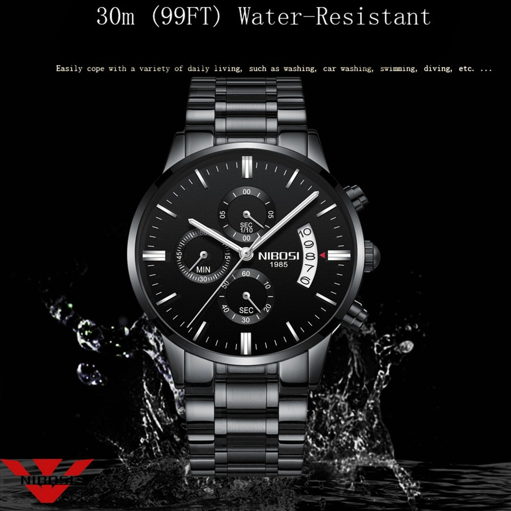 Mens Watches Top Brand Luxury Militray Sport Quartz Watch Men Waterproof Male Sport Clock Wristwatches Relogio Masculino