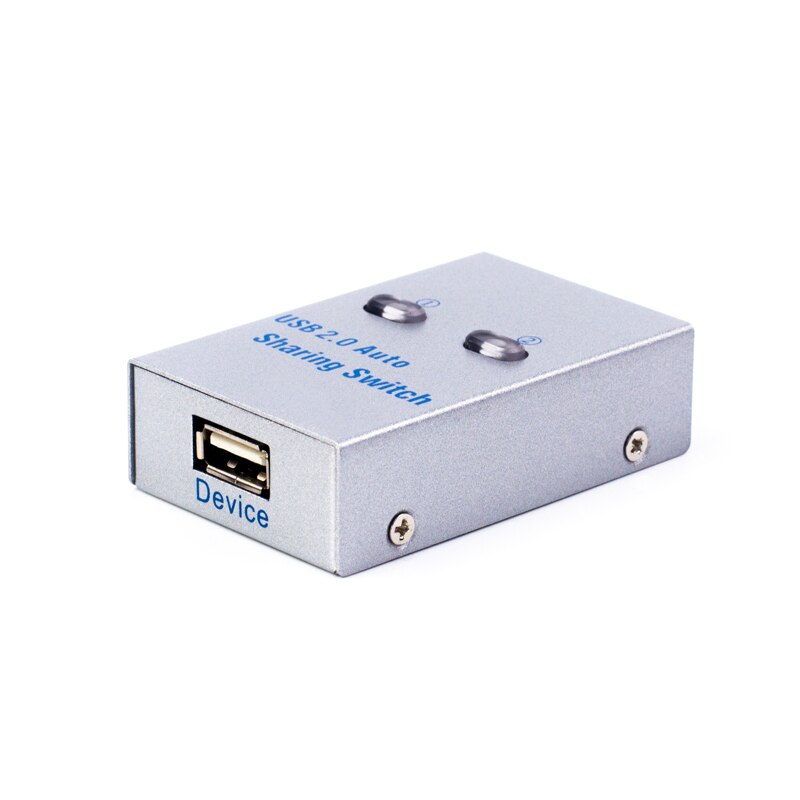USB Auto Switch 2 Ports usb Converter Splitter for 2 PC Share USB Peripherals Printer Office Home usb2.0 hub