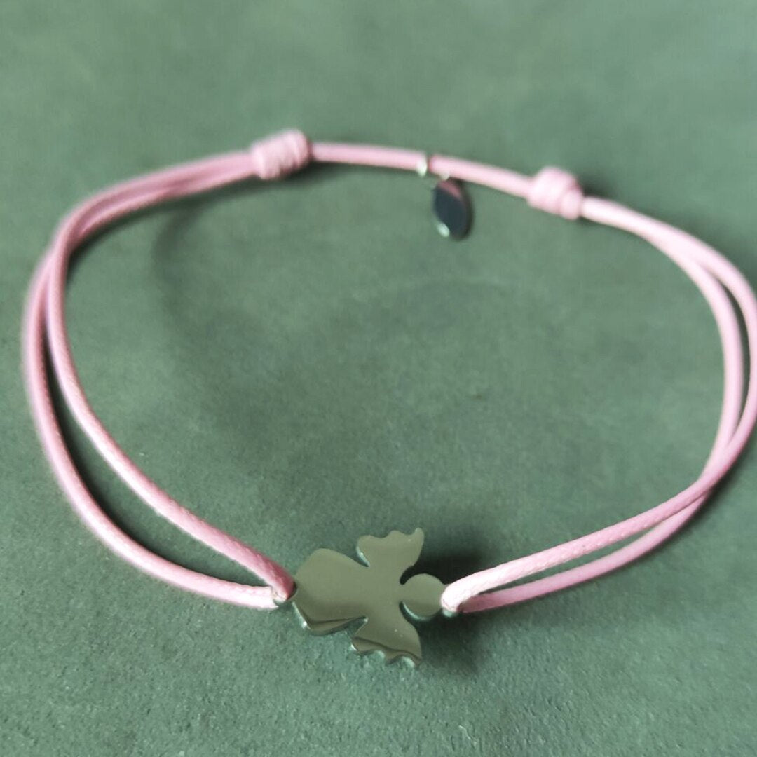 Custome Pet Names Rope Bracelet Tassut Cat Dog Paw Claw Bracelet Lovely Animal Bracelets for Women pulseras