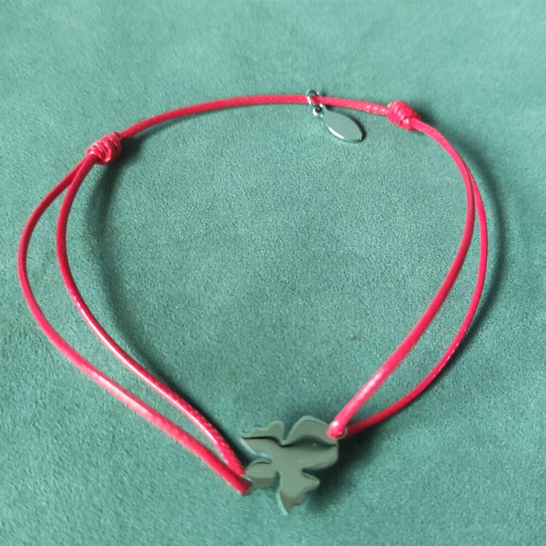 Custome Pet Names Rope Bracelet Tassut Cat Dog Paw Claw Bracelet Lovely Animal Bracelets for Women pulseras