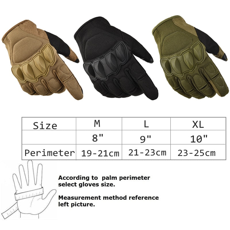 Tactical Gloves Military Army Paintball Airsoft Outdoor Sports Shooting Motocycle Racing Full Finger Gloves