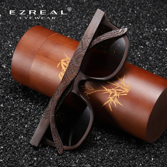 Natural Polarized Wooden Sunglasses Men Bamboo Sun Glasses Women Brand Designer Original Wood Glasses With Wooden Box